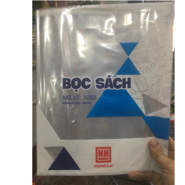 Bọc Sách,Bọc sách Tiếng Anh,Mỹ Thuật KT: 19x26.5cm ( 10 tờ ) [HOT]