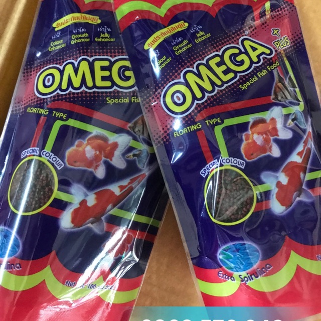 Thức ăn cho cá Omega 100g