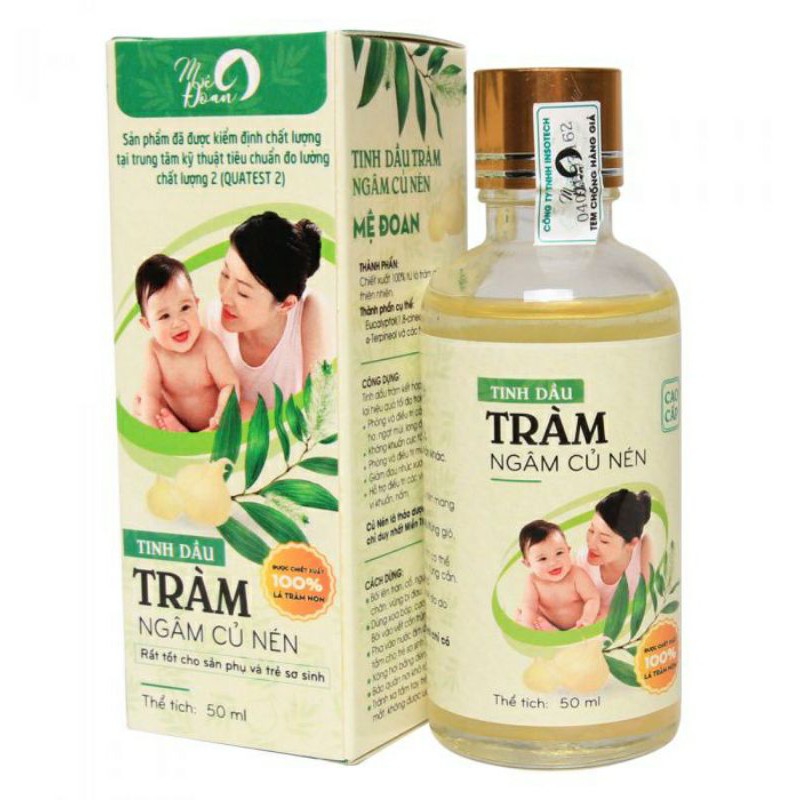 Tinh dầu tràm củ nén mệ đoan nguyên chất