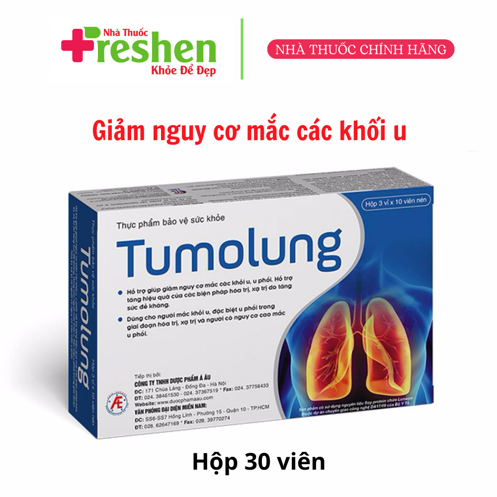 Tumolung - hỗ trợ cho người bị các khối u phổi, từ thảo .d.ư.ợ.c.