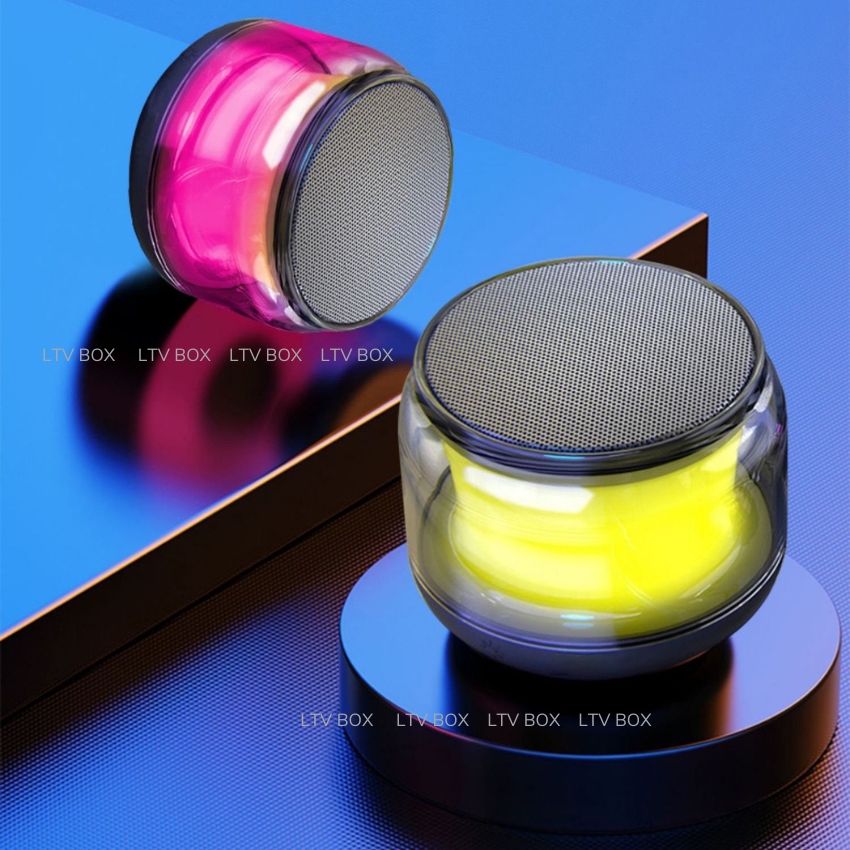 Loa Bluetooth Không Dây S300 Cầm Tay Dòng Loa Mini Có Hỗ Trợ Thẻ Nhớ, Đèn Led RGB