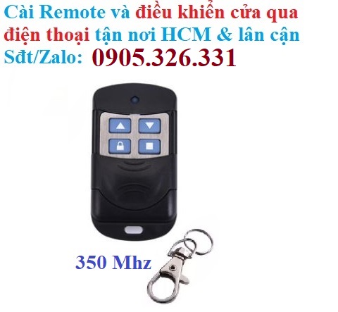 Remote 350 Mhz điều khiển cửa cuốn mã học lệnh Tay điều khiển cửa cuốn từ xa Mos cửa cuốn học lệnh Phụ kiện cửa cuốn