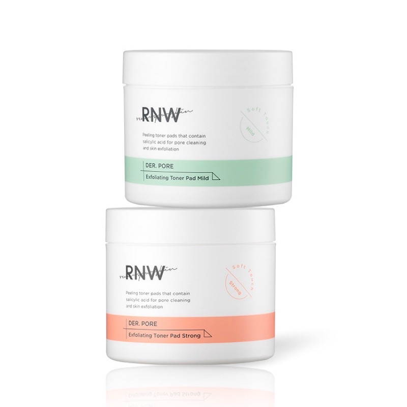 [RNW] BHA Toner Pad tẩy tế bào da chết nhẹ nhàng cho da RNW / Ruwei