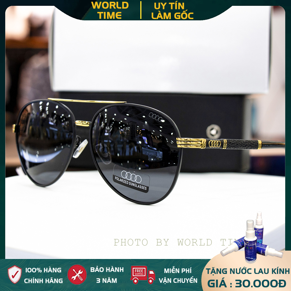 HOÀN TIỀN 15% - Kính mát nam cao cấp  A1368 full box thẻ bảo hành 12 tháng tròng Polarized chống chói chống loá chống tia UV400