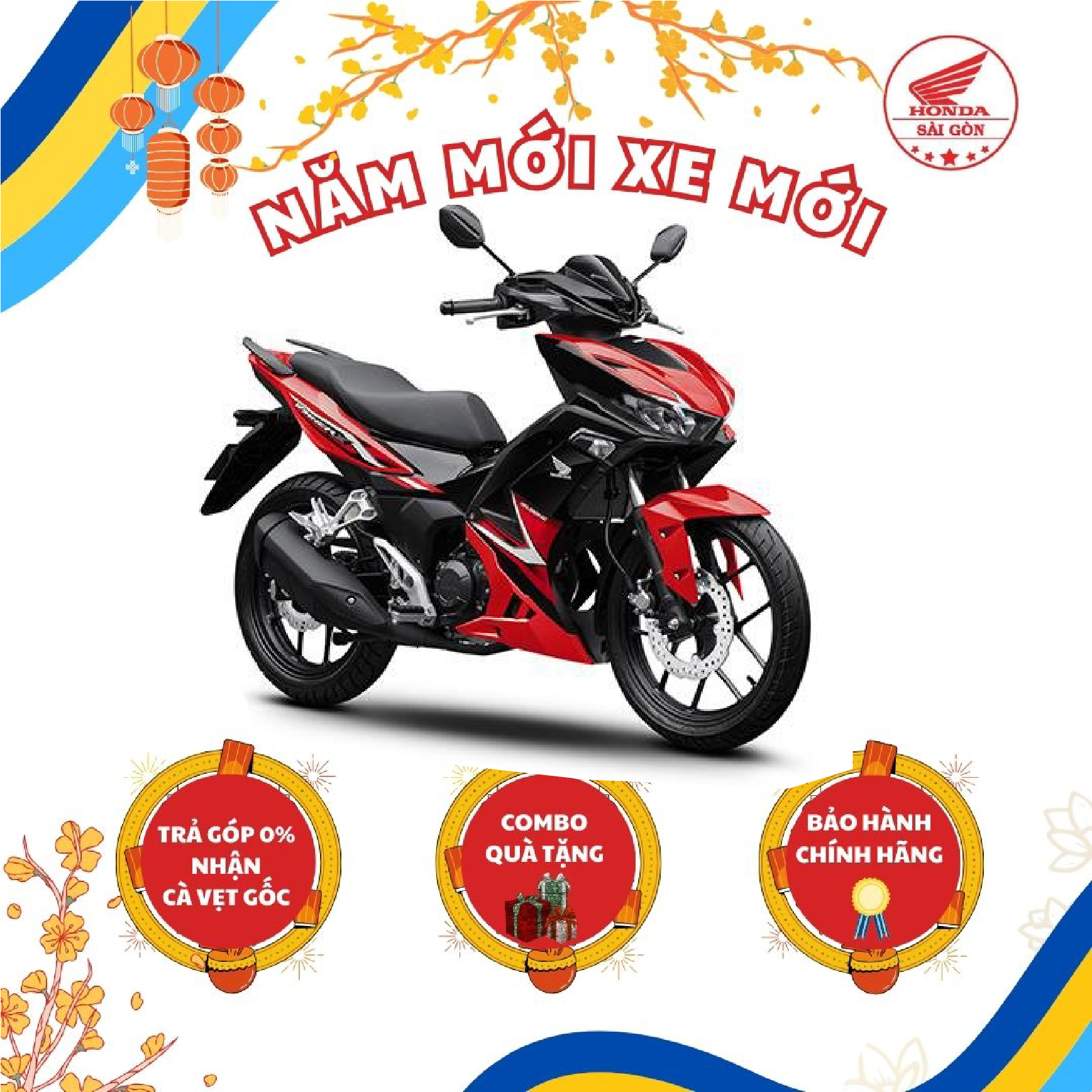 [HCM][Xe máy trả góp 0%]  - Xe Máy Honda WINNER X - Phiên Bản Tiêu Chuẩn 2024