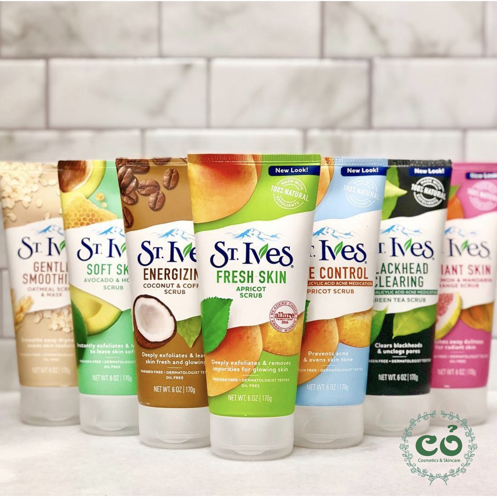 Sữa Rửa Mặt Ngăn Ngừa Mụn ST.IVES Chiết Xuất Trái Mơ 170g