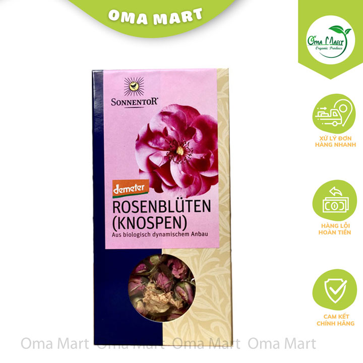 Trà hoa hồng hữu cơ - sonnentor 30g