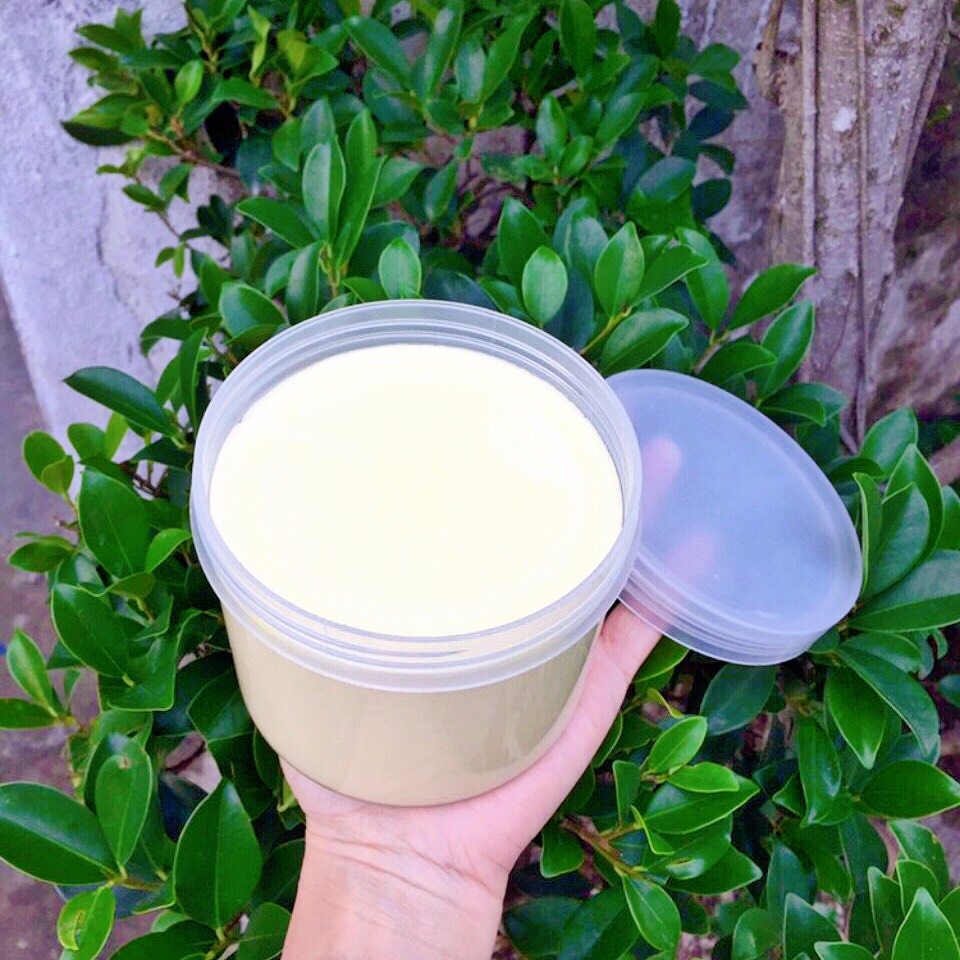 Phôi kem cốt trộn kem body kích trắng cực mạnh 500gr - hủ trơn dùng làm kem thương hiệu riêng