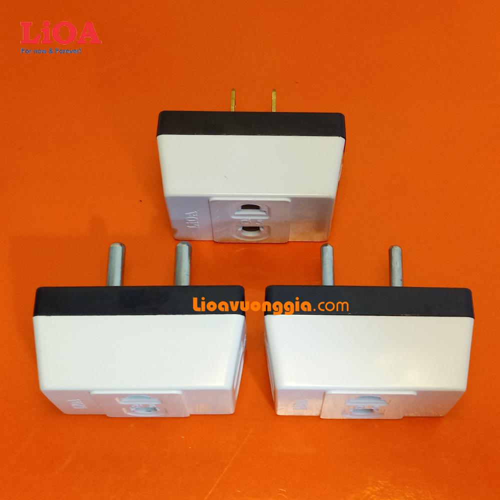 Bộ 3 ổ cắm nối chia 3 ngả lioa - lioavuonggia3on3nc