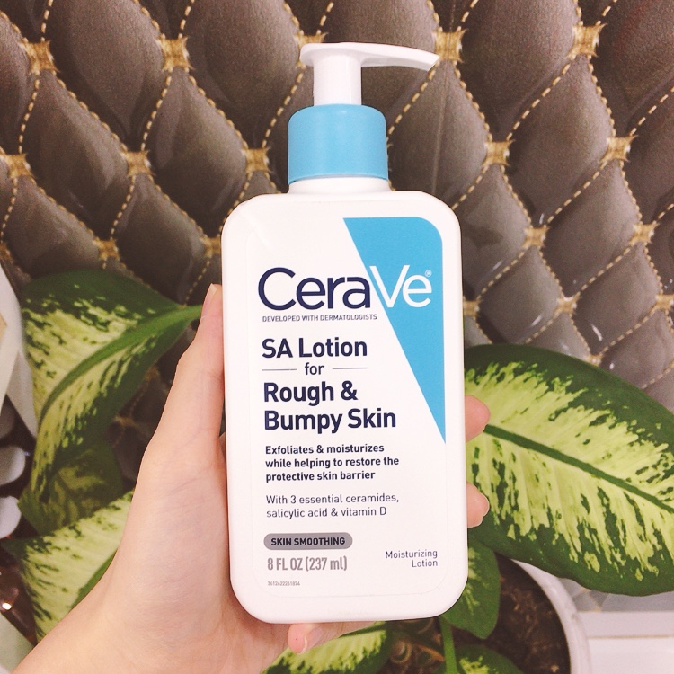 Sữa dưỡng sáng mịn da, giảm dày sừng nang lông Cerave Sa Lotion For Rough & Bumpy Skin