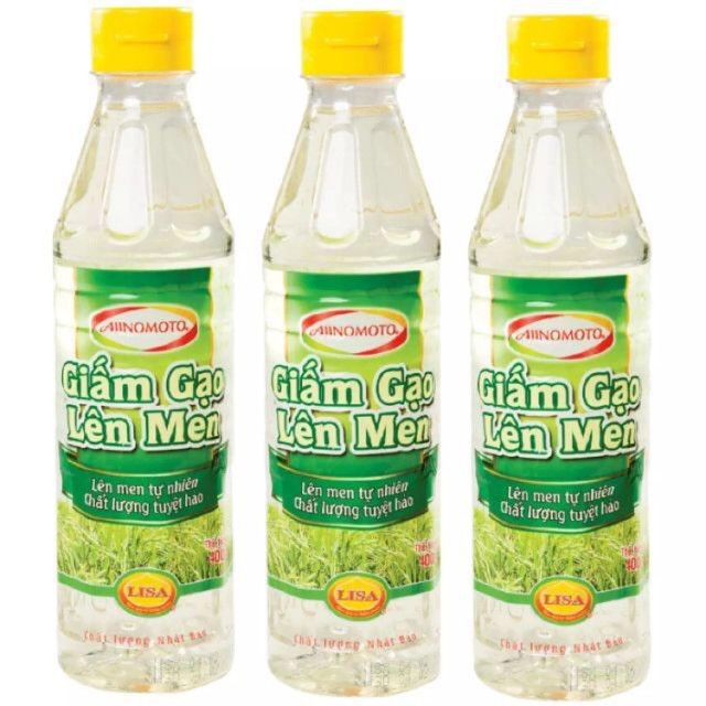Dấm gạo lisa 400ml