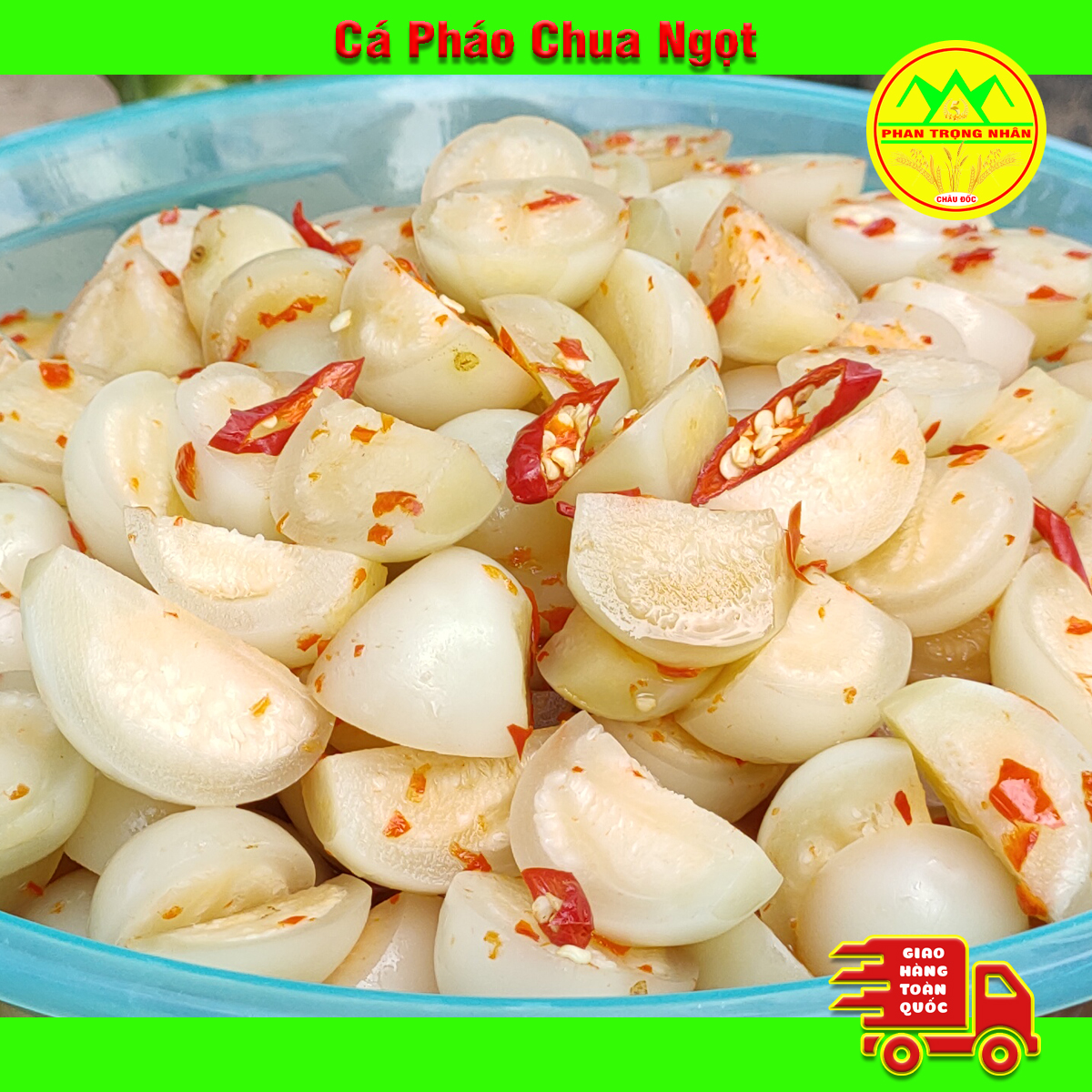 500gr cà pháo ngâm chua ngọt giòn ngon hương vị đặc trưng