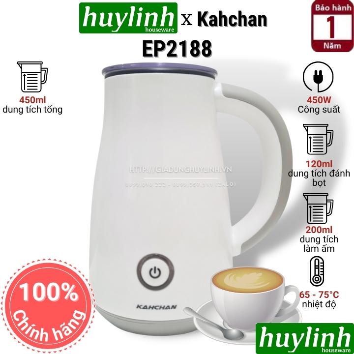 [HCM]Máy đánh sữa tạo bọt Kahchan EP2178 - 450ml - Pha cacao trà sữa