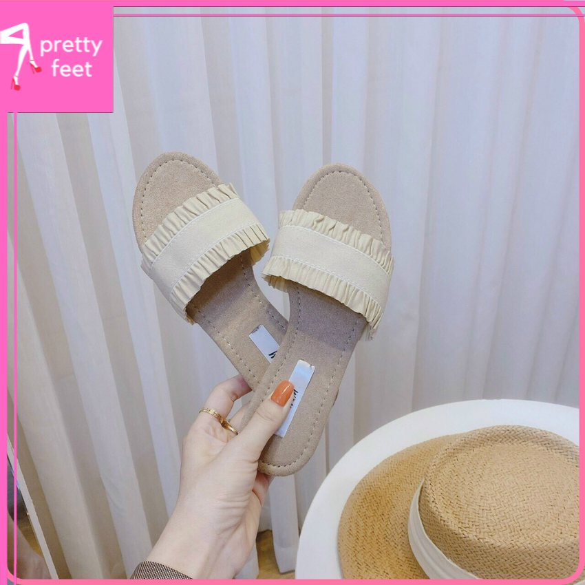- dép xẹp nữ quai ngang bản thun –dép xẹp nữ - dép sục đế thấp - dép sục mũi nhọn - giày nữ công sở - giày sục giá rẻ đếp thấp - mmiu – md006-7