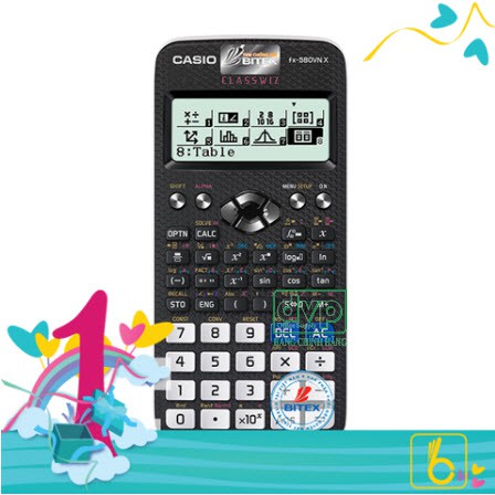 Máy tính casio fx 580vn x - tem bitex chính hãng