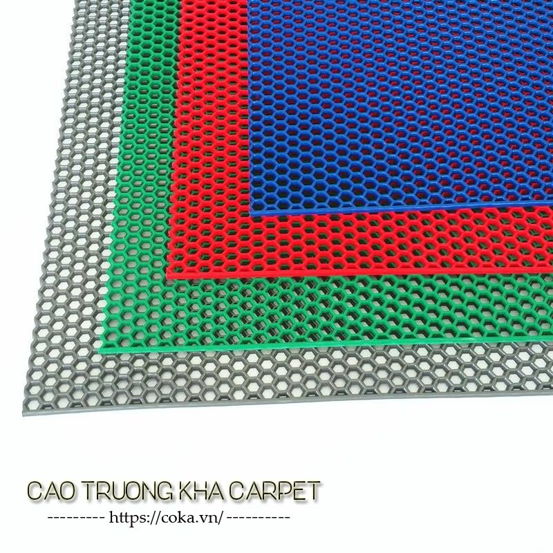 Thảm nhựa lưới tổ ong chống trơn thoát nước (ĐVT: m dài)
