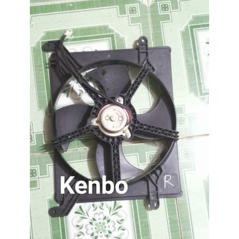 Quạt gió két nước, quạt gió dàn lạnh xe kenbo tải , kenbo van