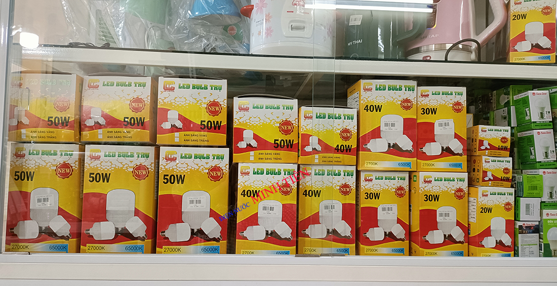 Bóng led buld trụ cct 40w, 50w