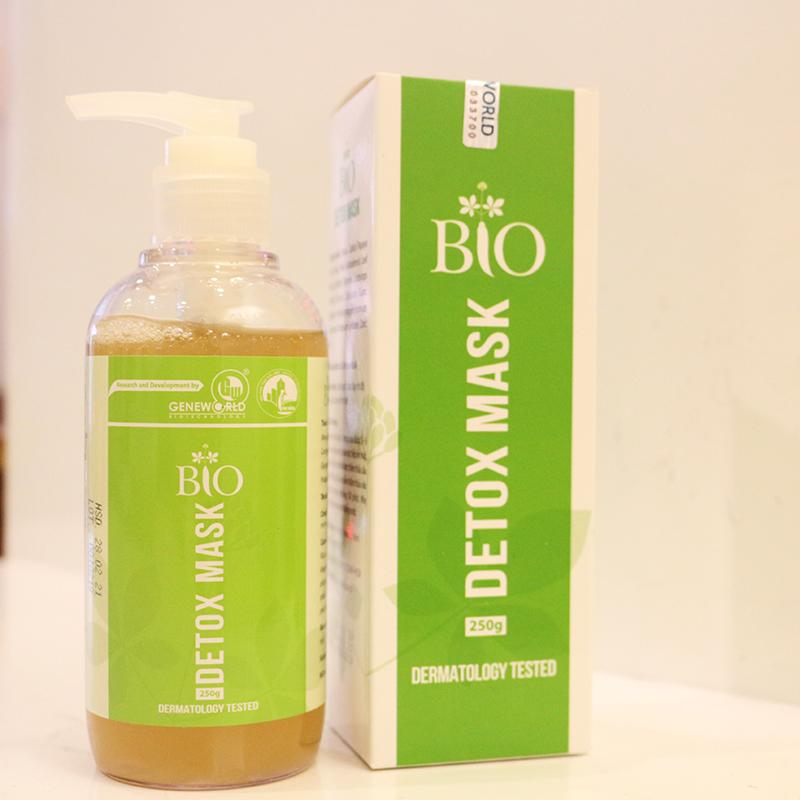 Mặt nạ thải độc cho da thường, hỗn hợp Geneworld Bio Detox Mask 250g