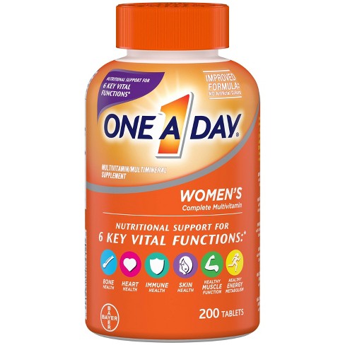 [HCM]Vitamin Tổng Hợp Cho Nữ One A Day Womens Formula Của Mỹ 200 viên