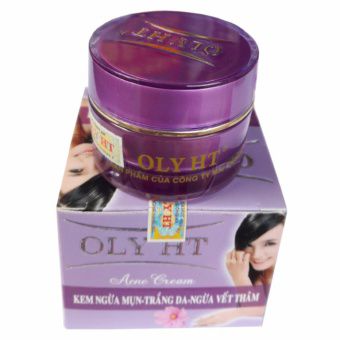 [HCM]kem mụn trắng da OLY HT 12g