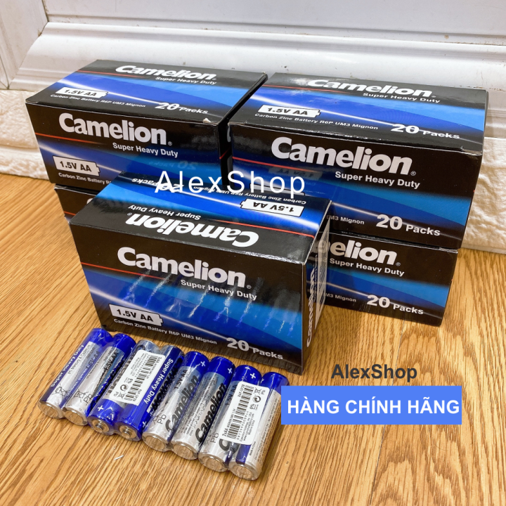 🔥17.9 - 30.9🔥0 Pin Camelion AA 1.5V Chính Hãng Clear Kho Hoàn Vốn