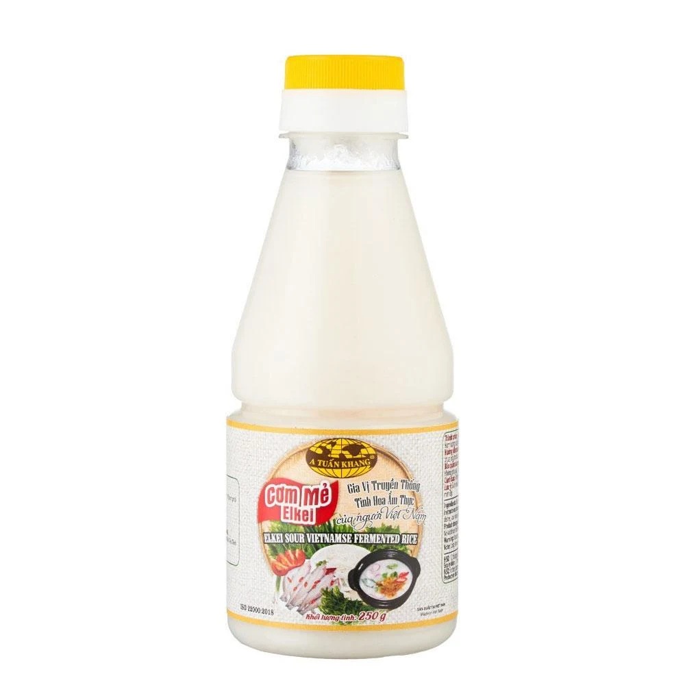 chai nhỏ 250g ---- CƠM MẺ NẤU CANH CHUA Elkei Sour Fermented Rice A TUẤN KHANG