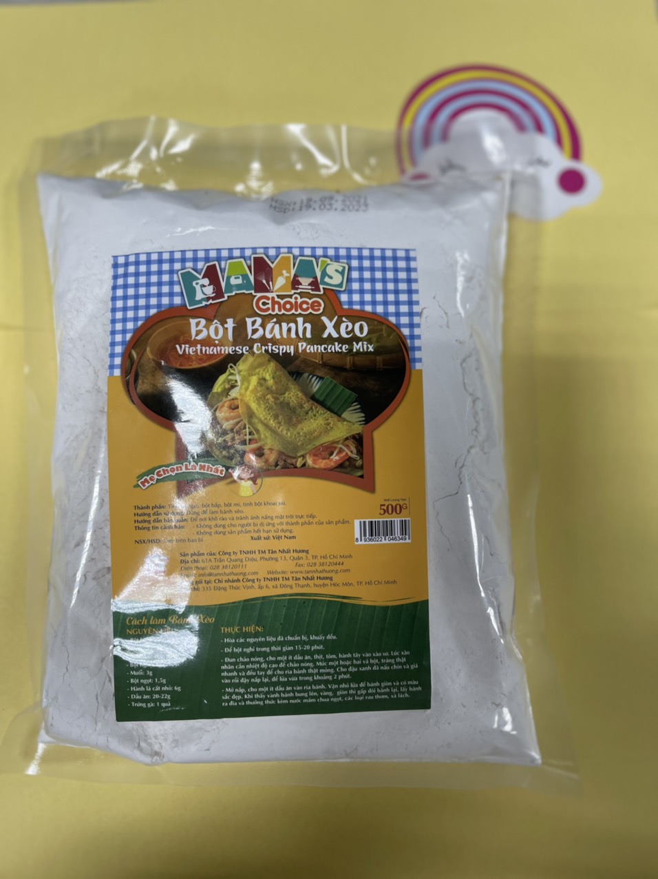 Bột bánh xèo mama’s choice 500gr nhất hương