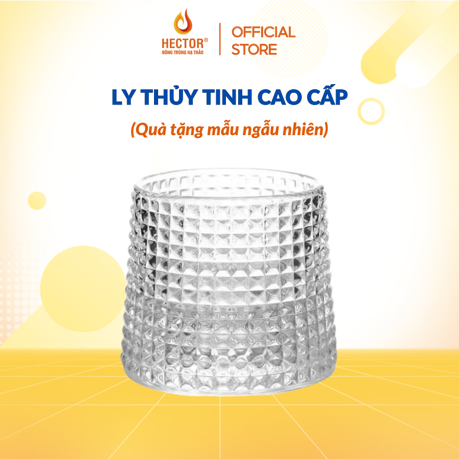 Cốc thủy tinh cao cấp 180ml quà tặng ngẫu nhiên