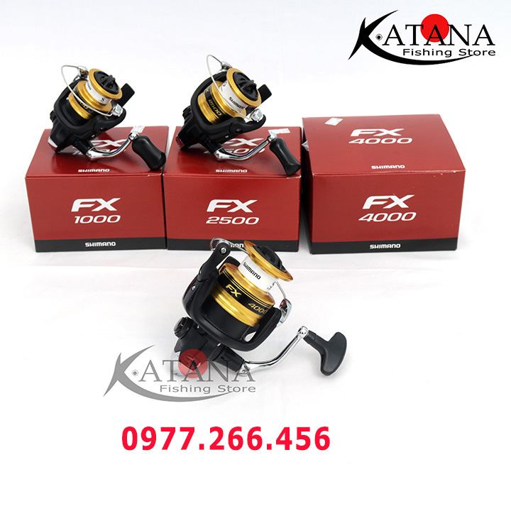 [HCM]Máy câu cá Shimano FX dòng mới 2019 tùy chọn 1000 2500 4000 chuyên câu lurelancer