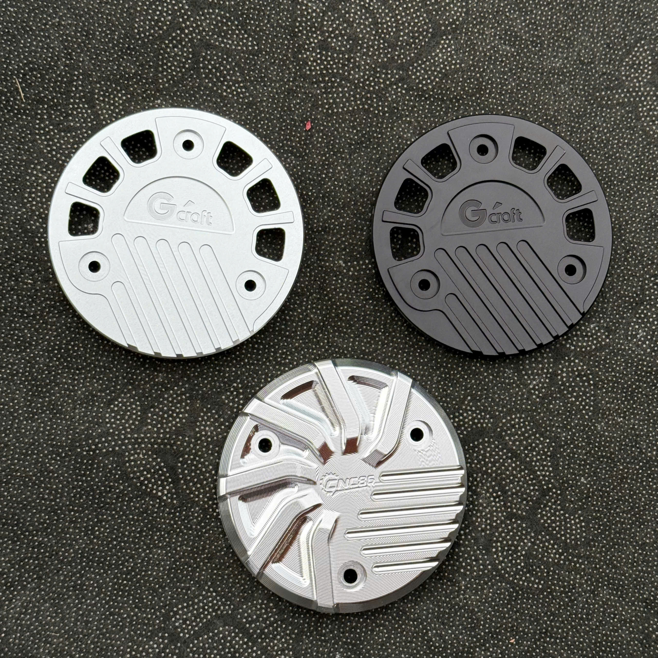 Nắp nồi nhôm cnc Wave / Dream chính hãng 86 racing