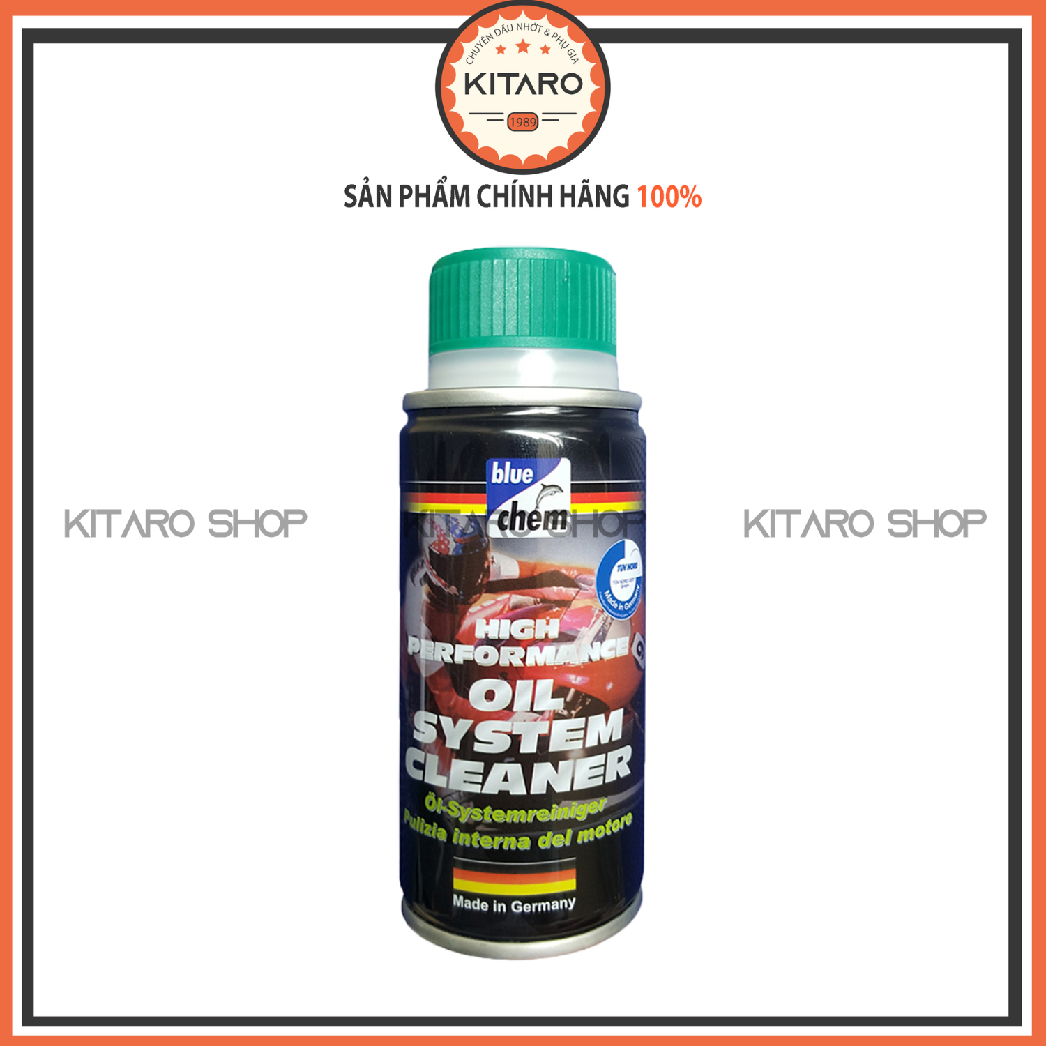 Súc Động Cơ Bluechem Oil System Cleaner 50ml