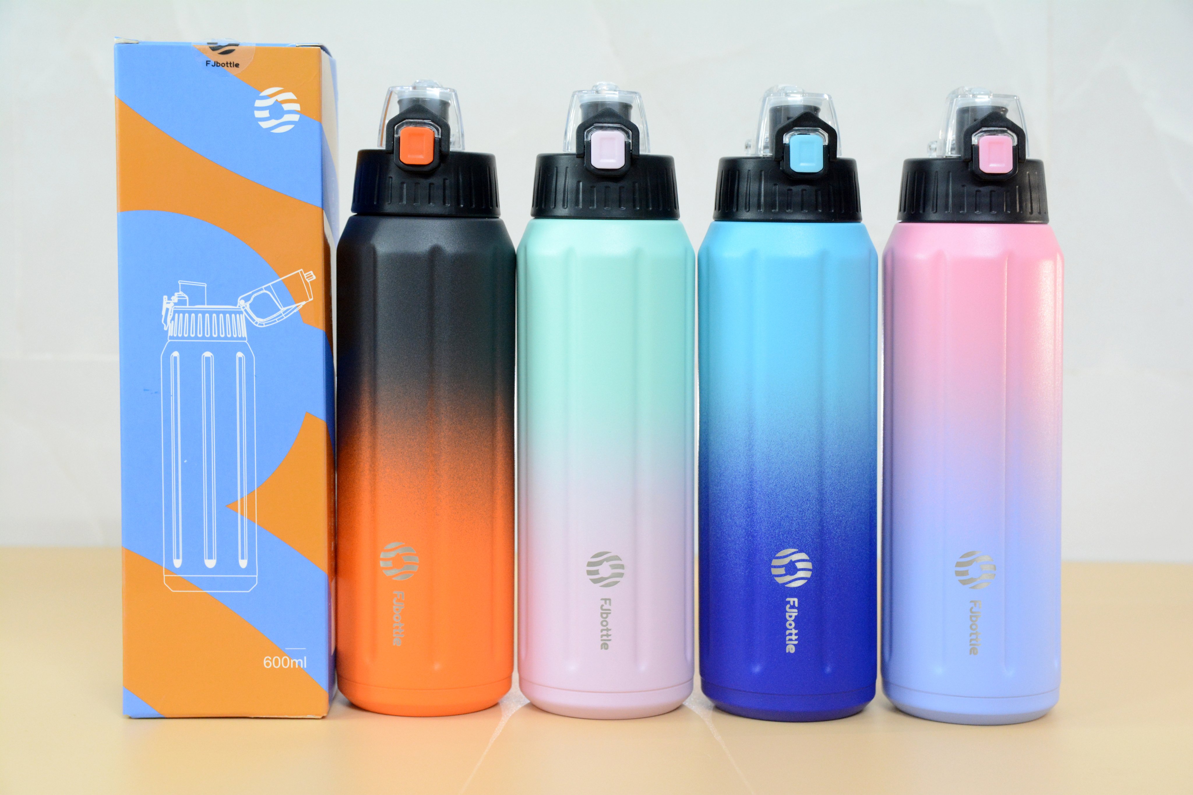 [ẢNH THẬT] Bình Giữ Nhiệt Fjbottle Inox 2 Lớp 600Ml (21Oz) - Cách Nhiệt Chống Rò Rỉ - TEETUN STORE BÁN CHẠY