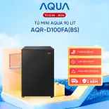 [SALE SỐC] Tủ lạnh Aqua 90 lít AQR-D100FA(BS) - Freeship toàn quốc - Hàng mới về - Màu đen