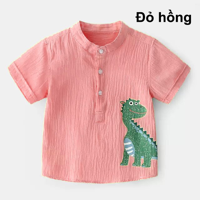 💚❤️ FREESHIP 💚❤️ ÁO ĐŨI sơ mi bé trai mặc hè siêu thoáng mát có size 10-40kg