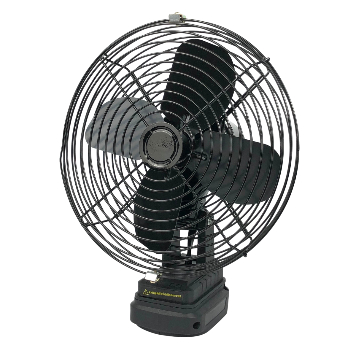 Quạt pin 8inch 2 tốc độ dùng pin chân phổ thông Makita 4cmn nhỏ gọn rất mát