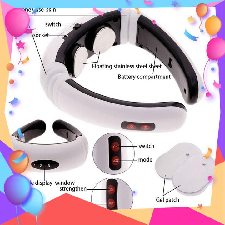 Máy Massage Xung Điện Uy Tín,Máy massage xung điện Orcon,Máy massage xung điện Nhật Bản,MÁY MASA CỔ VAI HX-5880 thiết kế xung điện vs rung thúc đầy lưu thông khí huyêt.