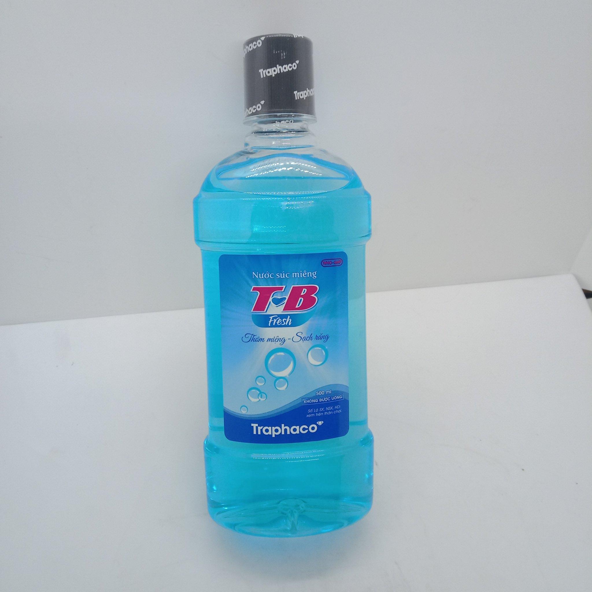 Nước súc miệng T- B Traphaco Fresh hương vị nhẹ nhàng