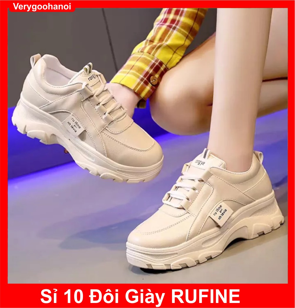 Sỉ 5 Đôi-10 Đôi Giày sneakers nữ Rong Ye kiểu hàn quốc siêu Hot , mới nhất 2020 ( kem, trắng )