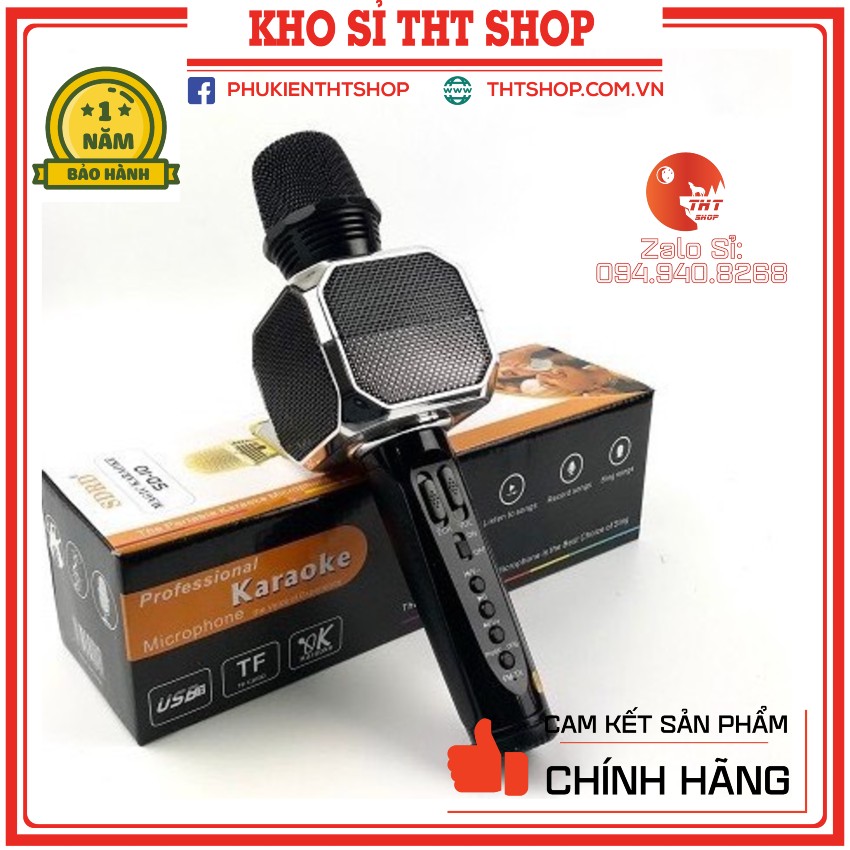 Micro chính hãng sd-10 bluetooth có loa hỗ trợ ghi âm pass chuẩn.
