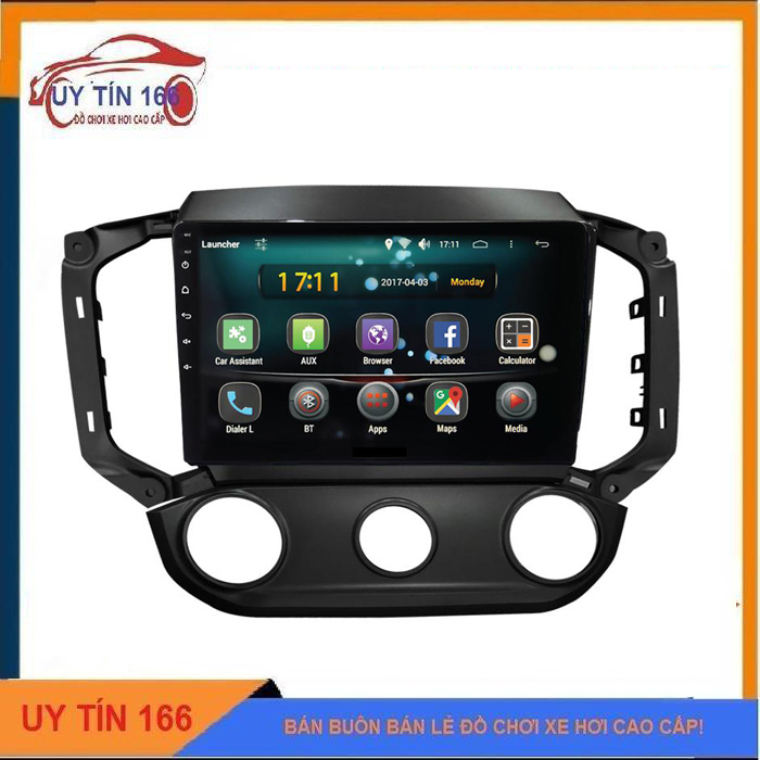 Mặt dưỡng màn hình android cho xe chevrolet colorado kèm dây nguồn zin theo xe