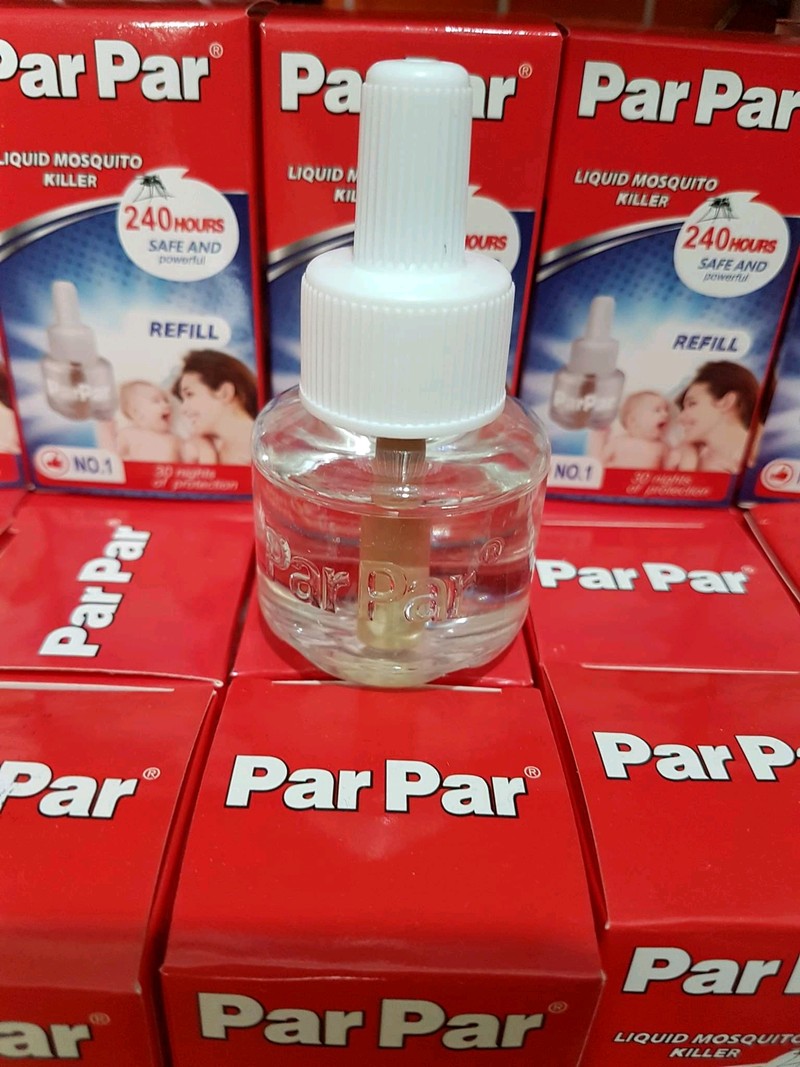 10 Lọ tinh dầu đuổi muỗi Parpar 240h 40ml