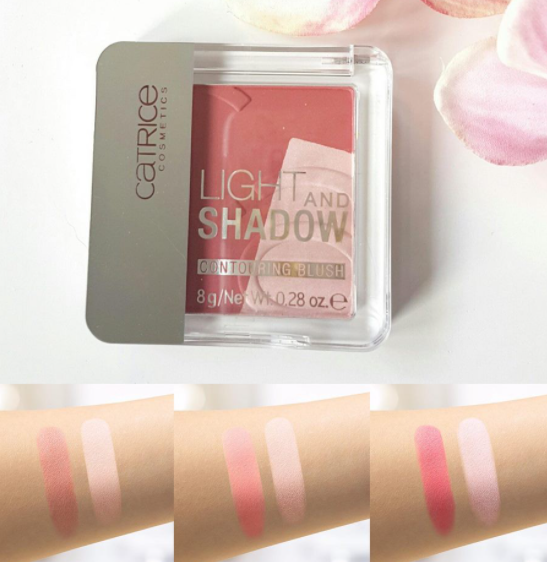 Phấn má hồng catrice light and shadow số 030 rose propose