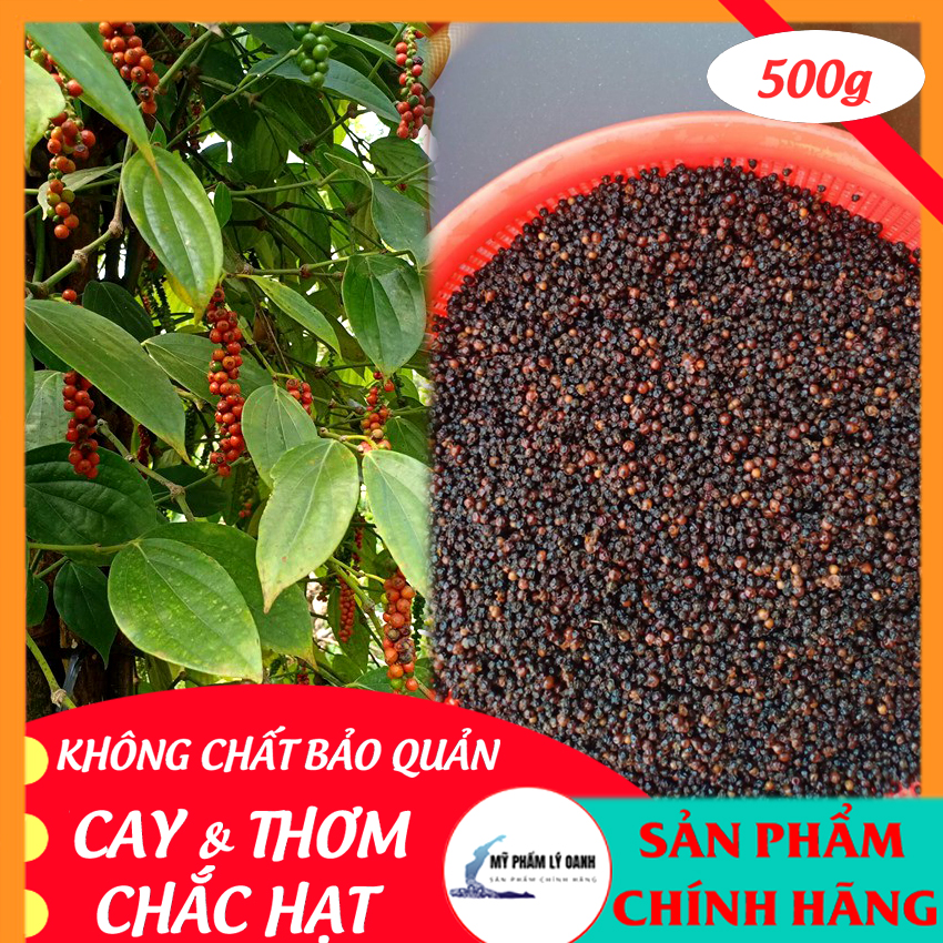 Tiêu đen nguyên hạt đăk lăk organic cay nồng