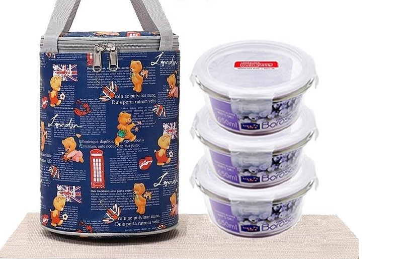 Túi đựng hộp cơm giữ nhiệt - túi đựng hộp cơm giữ nhiệt