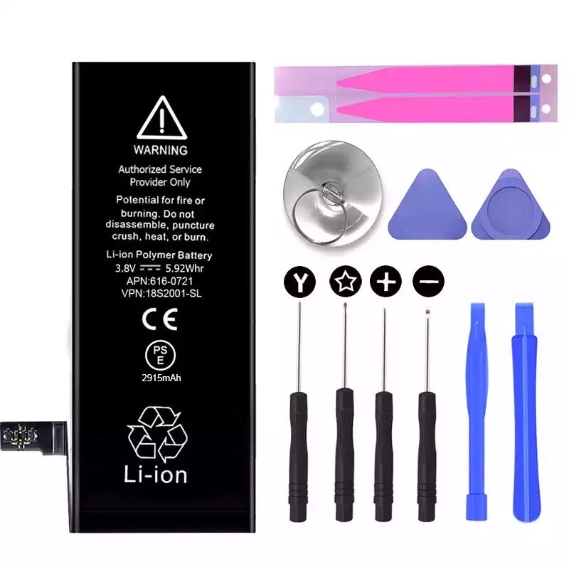 Pin zin chuẩn 5 / 5s / 5c / 6 / 6 plus / 6s / 6s plus / 7 / 7 plus / 8 / 8 plus / x