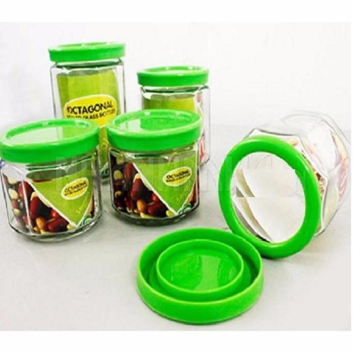 Bộ 5 lọ thủy tinh đựng gia vị