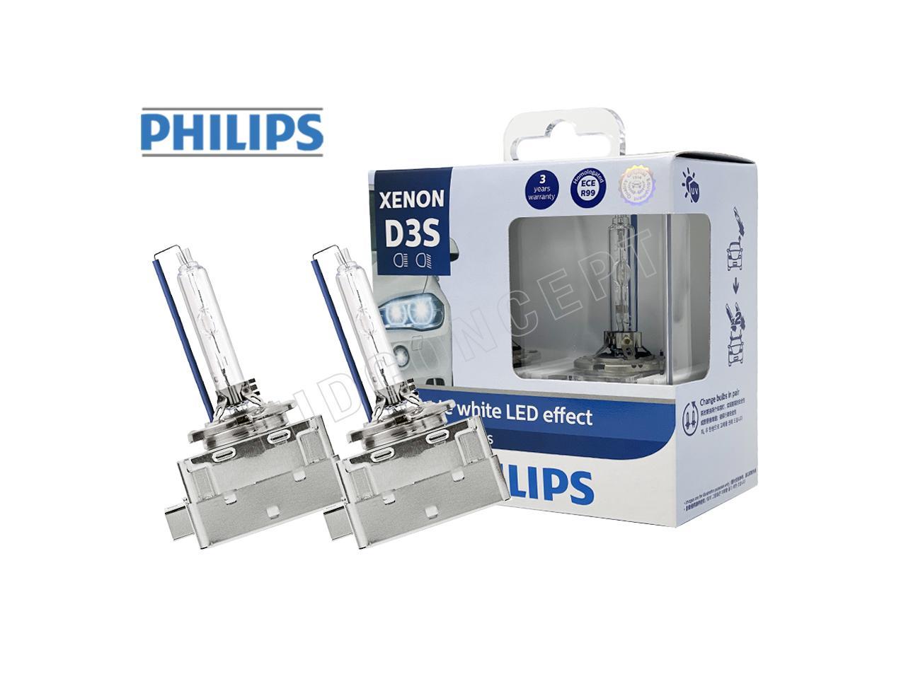 Bóng đèn ô tô philips bóng đèn xe hơi xenon philips d3s 42403whv2x2 5000k chân d3s 42v ánh sáng ban ngày