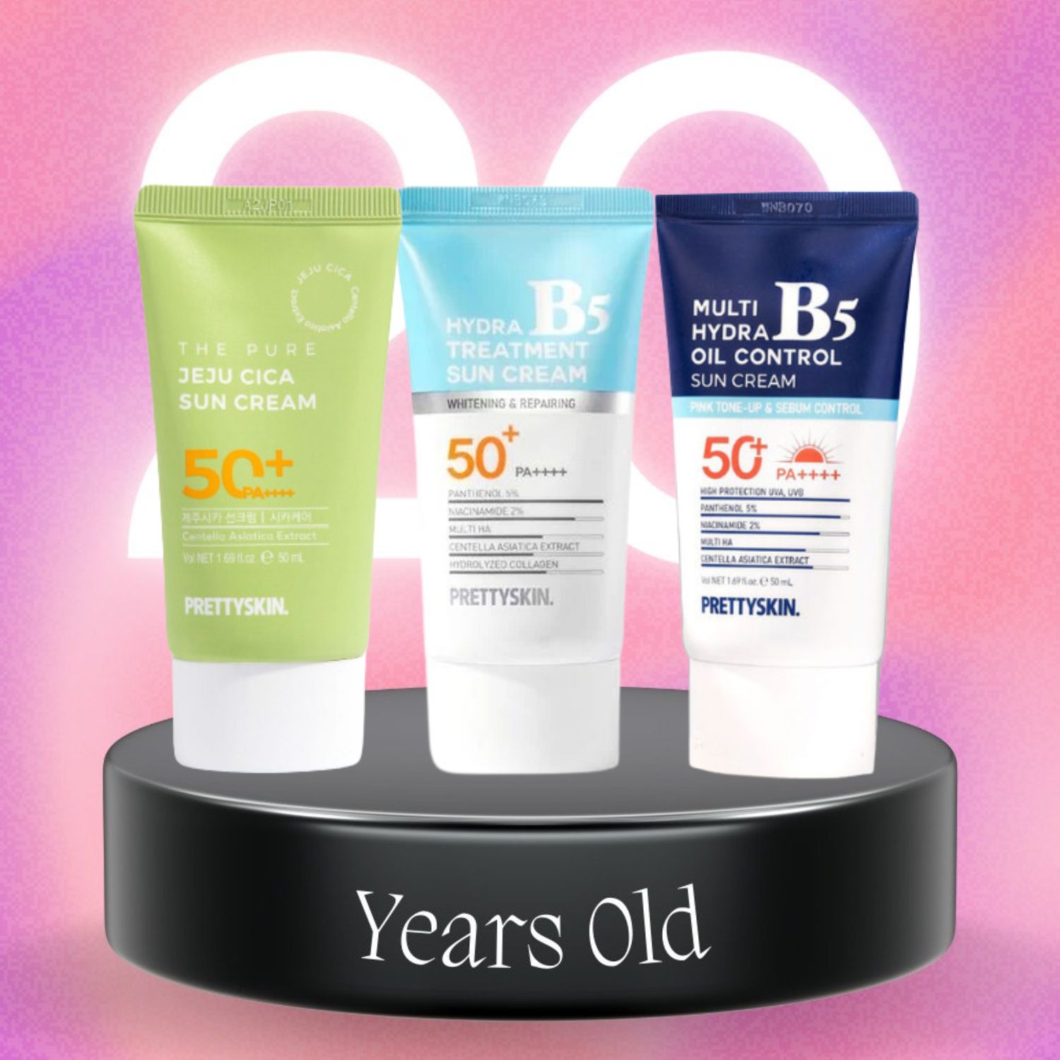 Kem chống nắng bảo vệ da spf50+ prettyskin