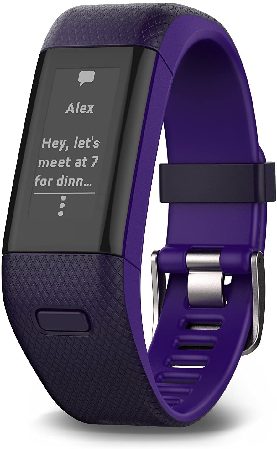 Vòng đeo tay garmin vivosmart hr+ - hàng nhập khẩu